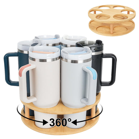 Rotatable Cup Holder for Stanley Water Bottle Organizer