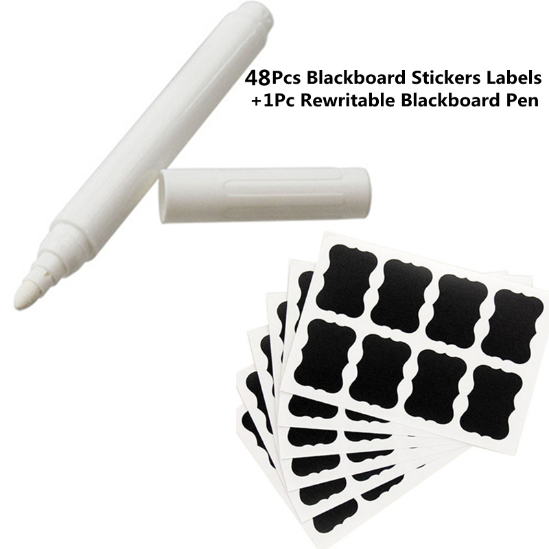 Small Blackboard Label Stickers