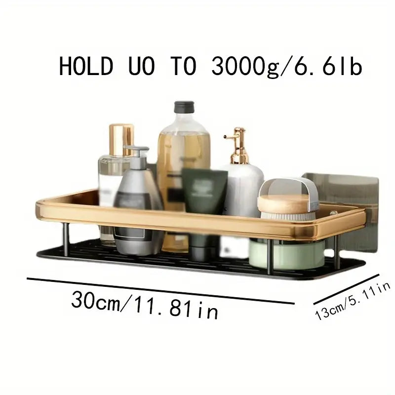 Wall Mounted Shower Caddy - No Drilling