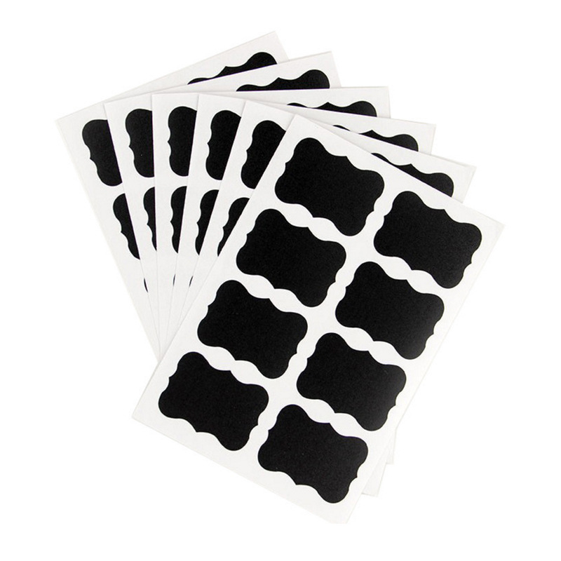 Small Blackboard Label Stickers