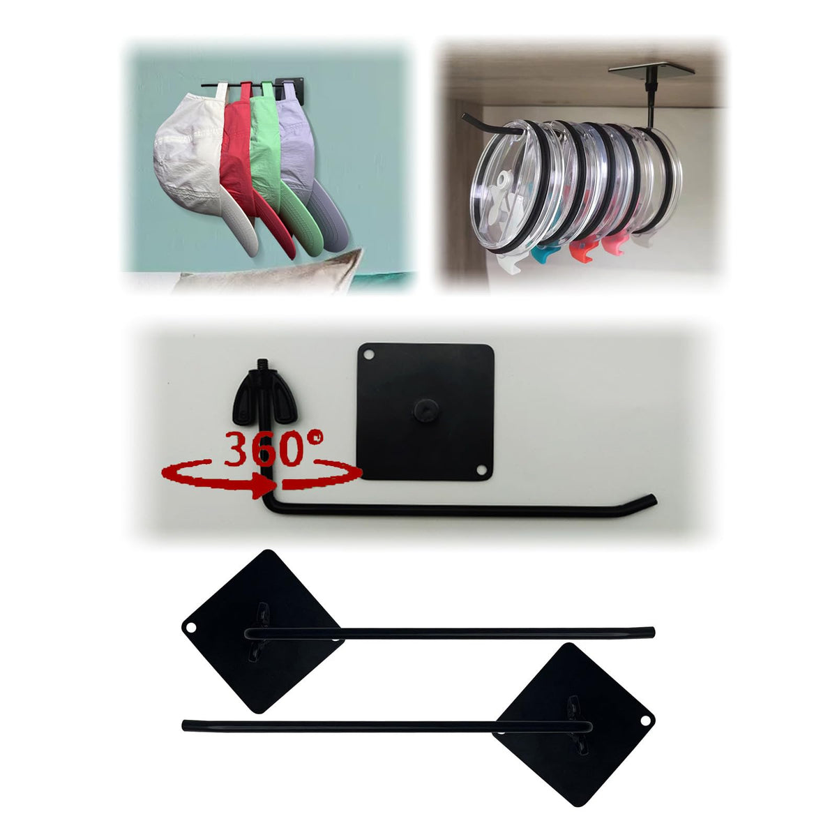 Tumbler lid organizer