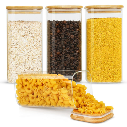 Glass Jars with Airtight Lid
