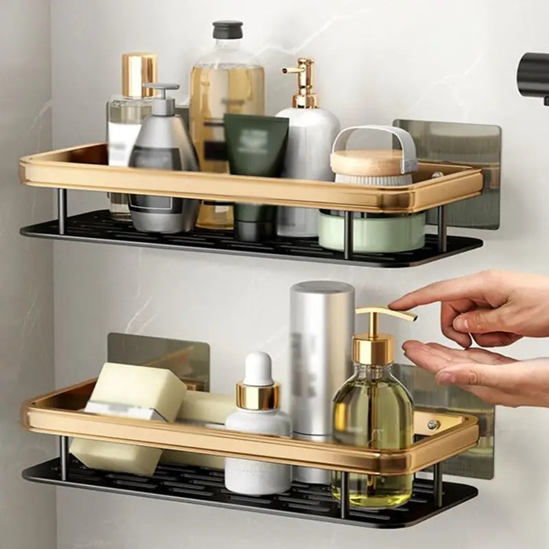 Wall Mounted Shower Caddy - No Drilling