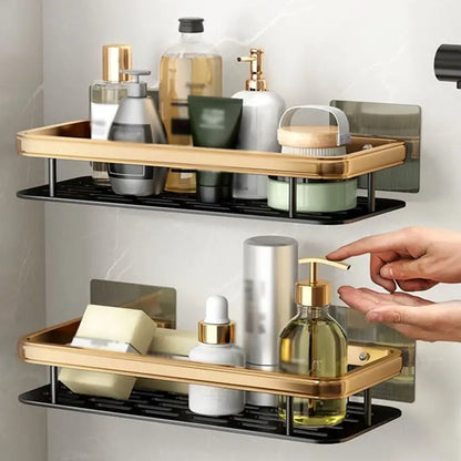Wall Mounted Shower Caddy - No Drilling