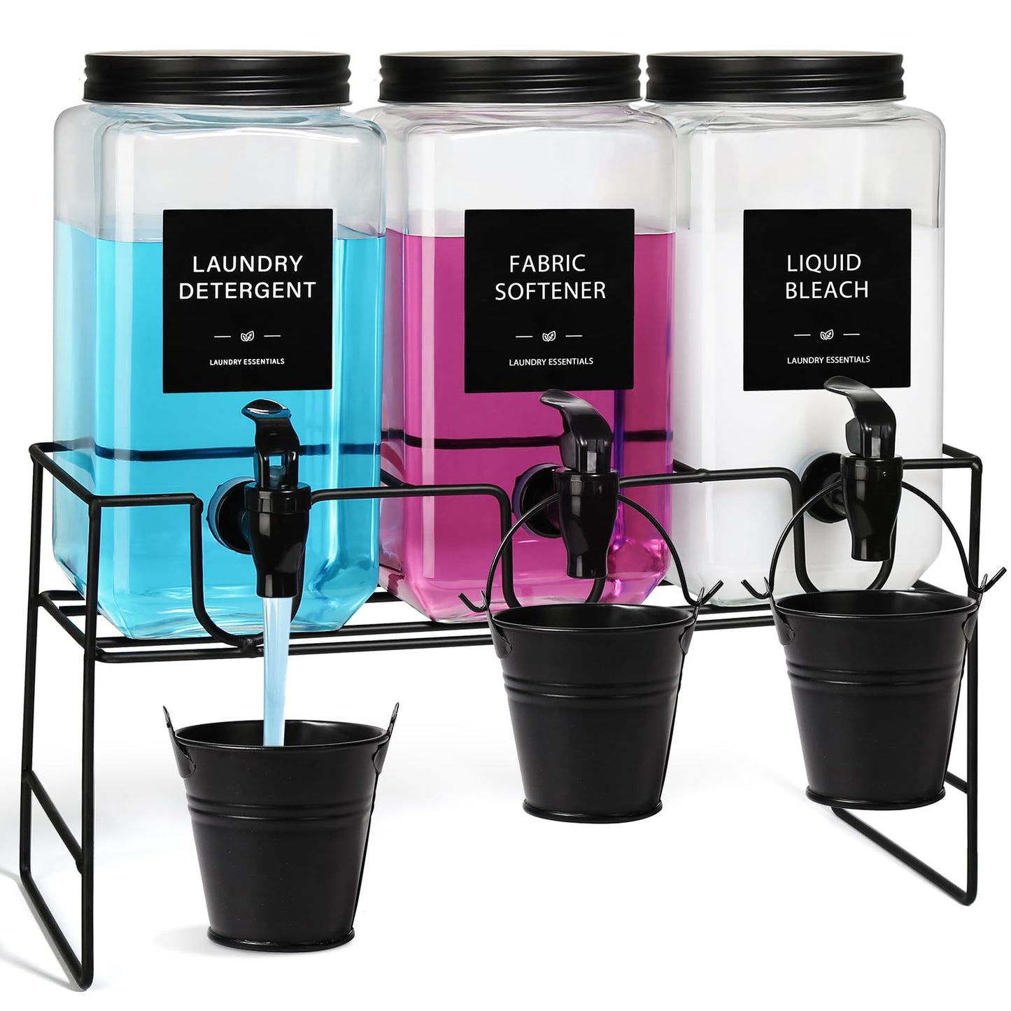Glass Laundry Detergent Dispenser