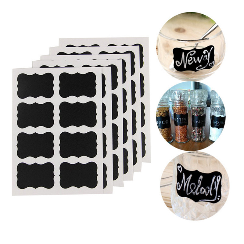 Small Blackboard Label Stickers